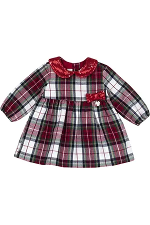 chicco Vestito a Maniche Lunghe (629) Bimba 0-24, , 12 mesi
