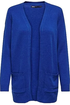 ONLY Onllesly L/S Open Cardigan Knt Noos, Maglione cardigan Donna, , S