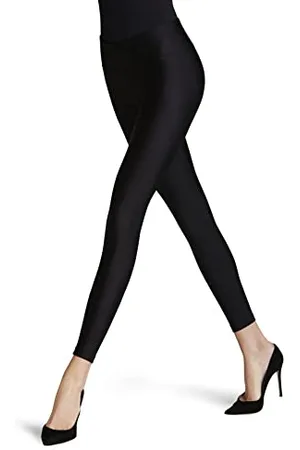 Falke Elegant Shine W Le Coprenti Tinta Unita, Leggings Donna, , S 36-38