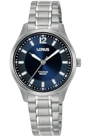 Lorus Orologio analogico al quarzo da uomo con bracciale in titanio, - RG235XX9