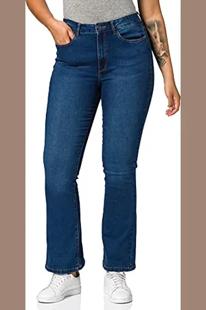 Noisy May NMSALLIE HW Flare Jeans VI021MB Noos, , 28/30 Donna
