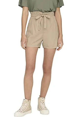ONLY ONLARIS Life HW PB Belt Shorts Pnt Pantaloncini, , M Donna