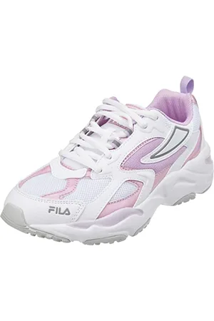 Fila Cr-cw02 Ray Tracer Teens, Sneaker Unisex - Bambini e ragazzi, Orchid Bianco Equo E Solidale, 36 EU