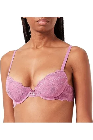 Emporio Armani Eternal Lace Push Up Bra with Removable Pads Reggiseno, , 36B Donna
