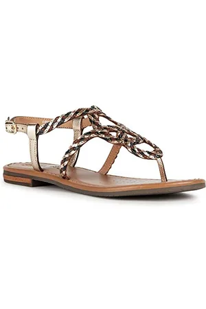 Geox D SOZY S, Sandali piatti Donna, , 39 EU
