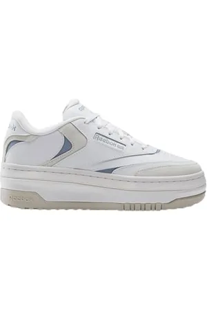 Reebok Club C Extra, Sneaker Donna, White/Vintage Blue/Moonstone, 38 EU