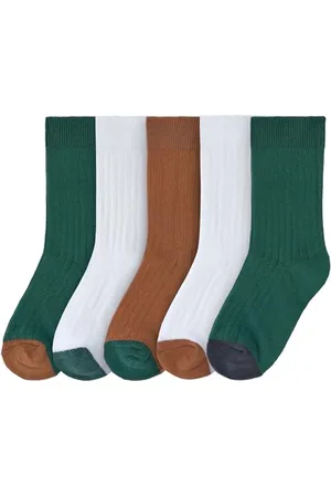 LÄSSIG LÄSSIG Ribbed Socks Little Gang Calze per Bambini, , 19-22 Unisex Kids