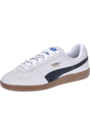 PUMA Handball, Indoor Court Shoe Unisex-Adulto, White Black-Gum, 39 EU