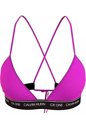 Calvin Klein Triangolo-RP Parte Superiore del Bikini, , L Donna