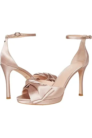 Kate Spade Scarpe da Donna con Tacco e Fiocco, da Sposa, Beige Chiaro , 40 EU