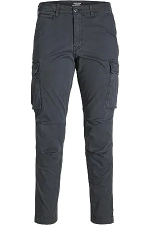 JACK & JONES Ace Tucker Pantaloni Cargo, (Asfalto), 29W x 30L Uomo