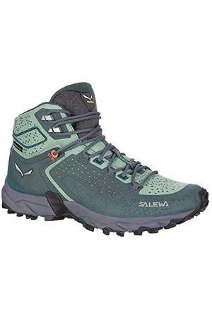 Salewa WS Alpenrose 2 Mid Gore-Tex Trekking- & Wanderstiefel, Atlantic Deep/Feld Green, 43 EU