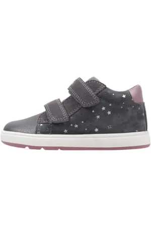 Geox B BIGLIA Girl C, Scarpe da Ginnastica Bambina, 25 EU