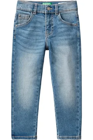 Benetton Pantalone 4DURGE00G, , 98 Bambino