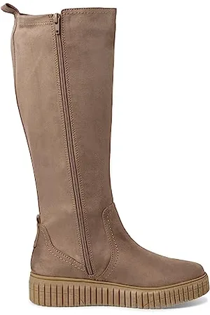 Jana 8-25660-41, Stivali ad altezza ginocchio Donna, Marrone , 41 EU Larga