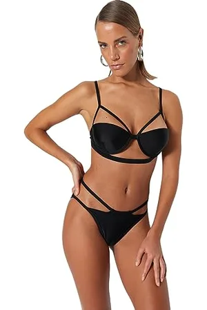Trendyol Woman Wire Knit Bikini Top Nuoto, , 40 Donna