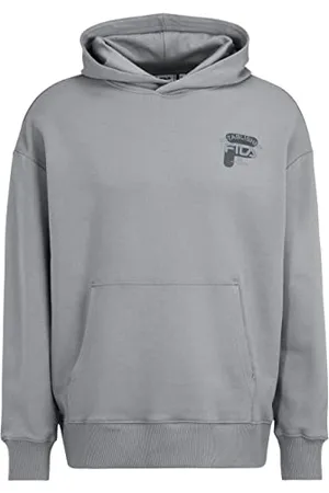 Fila Baar Oversized Felpa con Cappuccio, , S Uomo