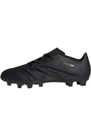 adidas Predator Club Flexible Ground Football Boots, Scarpe da Calcio Unisex-Adulto, Core Black/Carbon/Core Black, 46 EU
