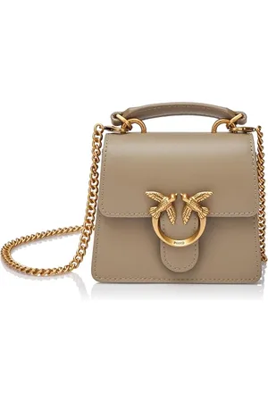 Pinko Love One Top Handle Micro Light Vitello Seta, Borsa Donna, , Taglia Unica