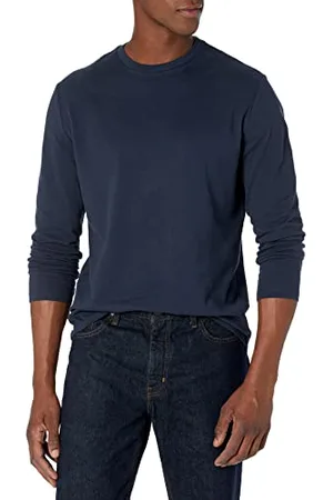 Amazon T-Shirt a Maniche Lunghe Slim Uomo, , XL