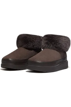 FitFlop Gen-Ff Mini Double-Faced Shearling Boots, Stivaletto Donna, , 42 EU