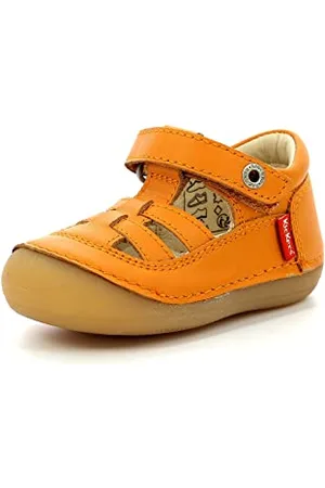 Kickers SUSHY, Scarpa Mary Jane Unisex-Bambini, Orange, 18 EU
