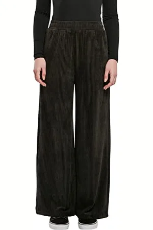 Urban classics Pantaloni da Donna in Velluto a Costine, , XL