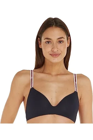 Tommy Hilfiger LIGHTLY LINED TRIANGLE BRA UW0UW02413, Donna, (Desert Sky), 32D