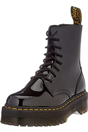 Dr. Martens 8 Eye Boot, Stivaletti Unisex-Adulto, Nero , 40 EU