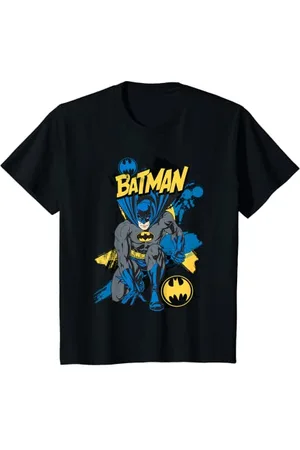 DC Comics Originals Bambino DC Kids Batman accovacciato Maglietta