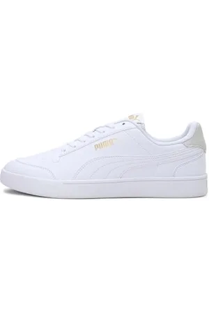 PUMA Shuffle, Sneakers Unisex-Adulto, White White Team Gold, 36 EU