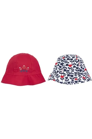 chicco Set 2 Cappelli reversibili per Bambina