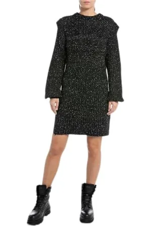 Replay DK3563.000.G23530, Vestito Donna, (Black 098), L