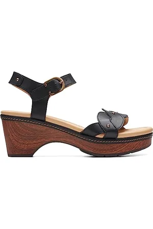 Clarks Seannah Way, Sandali con Zeppa Donna, , 39.5 EU