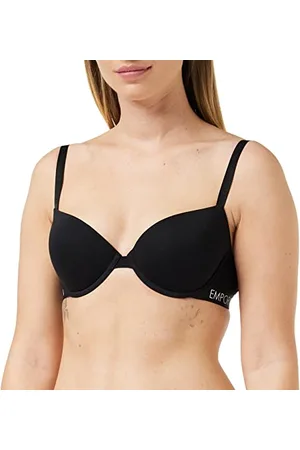 Emporio Armani Emporio Armani Bra Iconic Cotton, Reggiseno Push Up Donna, , 36 B