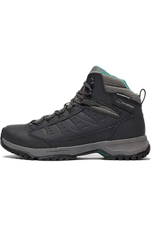 Berghaus Explorer Active M Gore-Tex Walking Boots, Stivali da Escursionismo Alti Donna, Nero (Black/Dark Grey Bk2), 38 EU