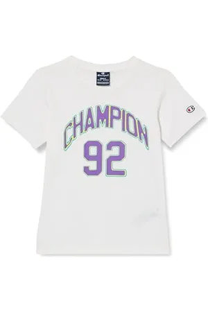 Champion Legacy Modern Basket B - Graphic Regular S/S Crewneck T-Shirt, , 9-10 Anni Bambini e Ragazzi SS24