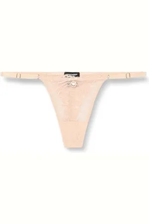 Emporio Armani Eternal Lace T-Thong, Mutandine perizoma Donna, (Nude), L