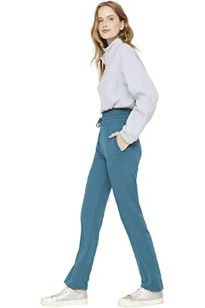 Trendyol Donna Giovane Pantaloni della Tuta Dritti