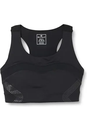 Champion Athletic Sportbras W-Matt Tonal Print High Impact Reggiseno Sportivo, (KK001), L Donna