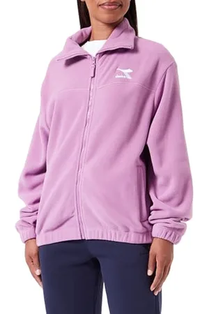 Diadora L.micropolar Fleece Slit, Micropile Donna, (Violet Mulberry), L