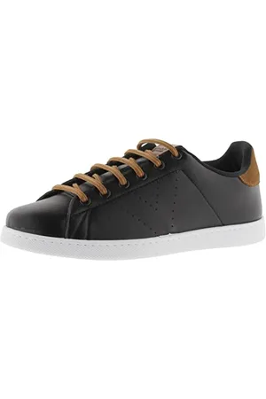 victoria Sneaker Tenis Effetto Pelle Negro 29