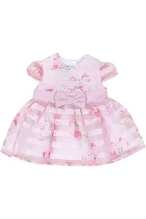 chicco Vestito Neonata Elegante a Maniche Corte, con Comoda Apertura, in Morbido Cotone, Lavabile in Lavatrice, Abbigliamento Neonata 0-24 Mesi, Designed in Italy