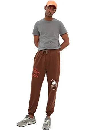 Trendyol Uomo Giovane Vita Normale Relaxed Pantaloni della Tuta, , S