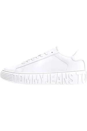 Tommy Hilfiger Sneakers con Suola Preformata Donna Scarpe, (White), 37