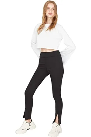 Trendyol Pantaloni Slim a Vita Alta Loungewear, , S Donna