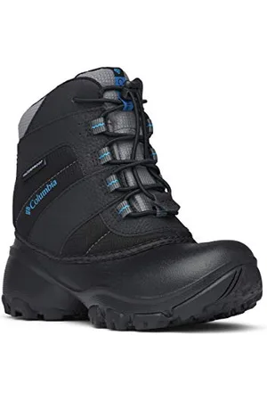 Columbia Rope Tow III, Scarpe sportive outdoor unisex bambino, Nero (Black/ Dark Compass), 31 EU
