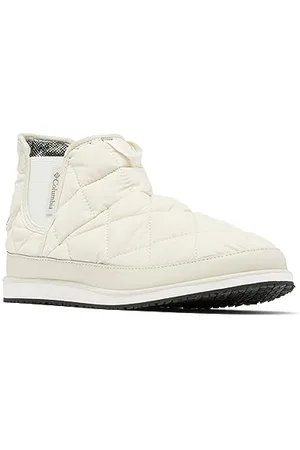 Columbia OMNI-HEAT LAZY BEND WEEKENDER pantofole Donna, Bianco (Fawn x Snowcap), 41 EU