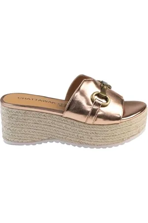 Chattawak 18hchloerosegold41, Sandali con Tacco Donna, , 41 EU