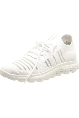 Geox D Spherica C, Sneakers Donna, (White), 39 EU